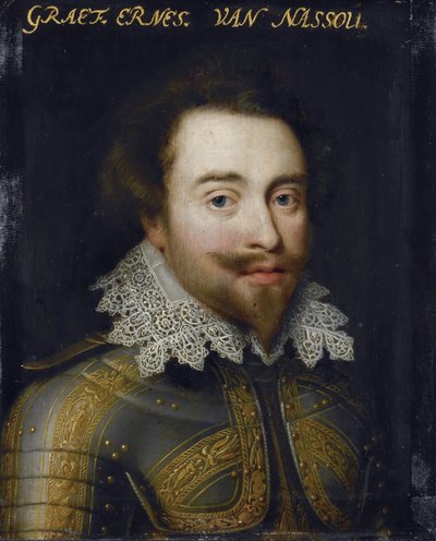 Porträt von Johan Ernst I. (1582–1617), Graf von Nassau-Siegen von Jan Anthonisz. van Ravesteyn